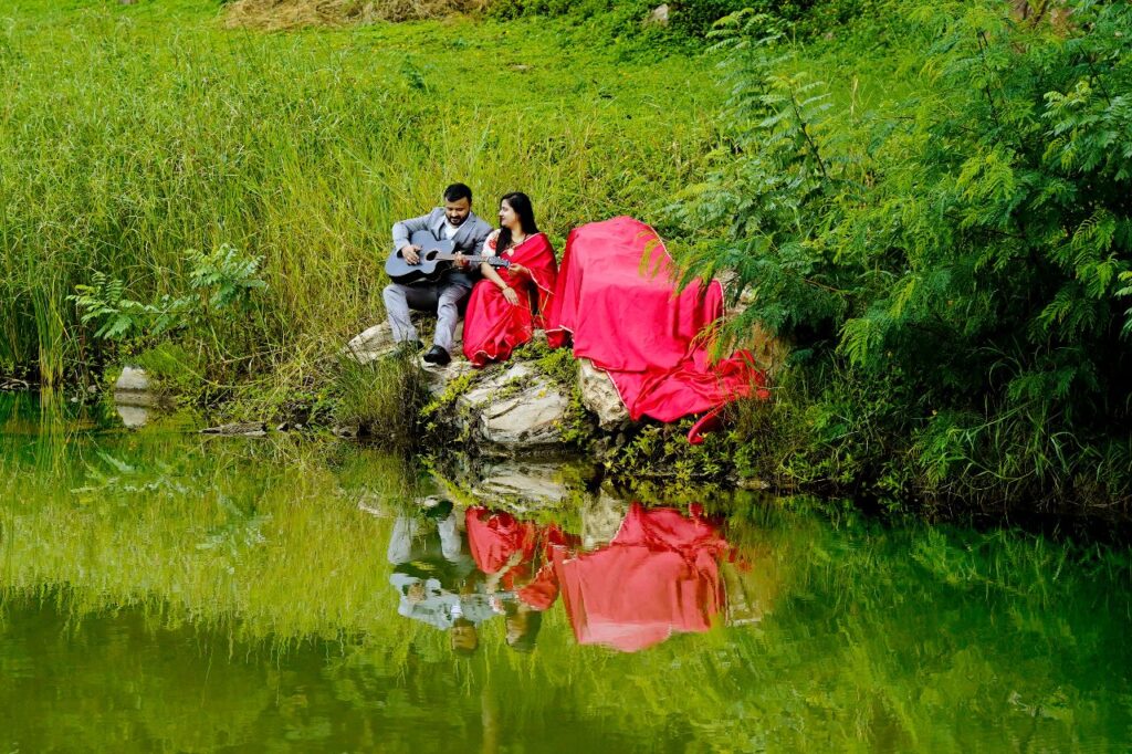 Urban-Vally Resort Pre-Wedding Photoshoot in Bangalore